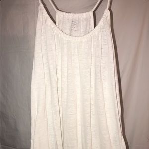 Relaxed Tank White Blouse